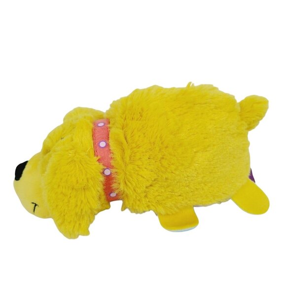 Flip a Zoo Purple Polka Dot Dragon Yellow Labrador Dog Plush Stuffed Animal - Picture 6 of 10